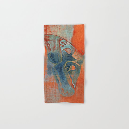 Moths 5 Hand & Bath Towel