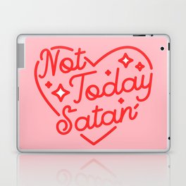 not today satan II Laptop Skin