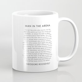 The man in the arena Mug