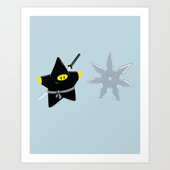 STARtling similarities Art Print