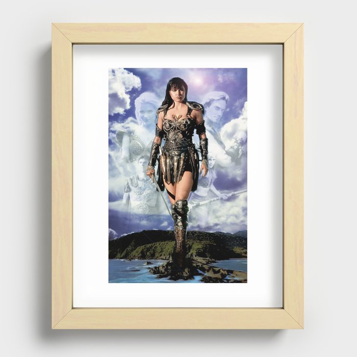Xena: Warrior Princess Recessed Framed Print