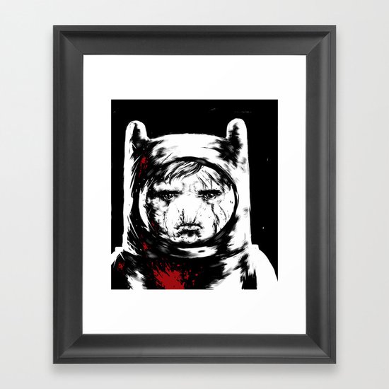 Adventure Time - Finn Framed Art Print
