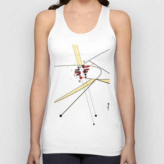 Phase Shifted Drift Unisex Tank Top