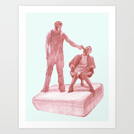fight club Art Print