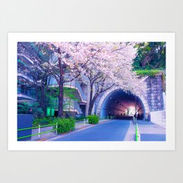 Japan - 'Tunnel' Art Print