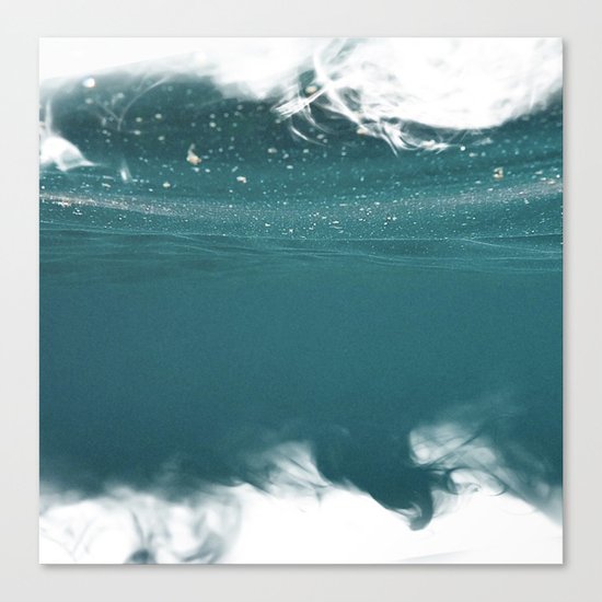 The wave Canvas Print