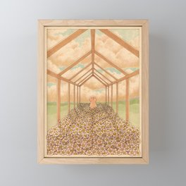 Greenhouse Framed Mini Art Print
