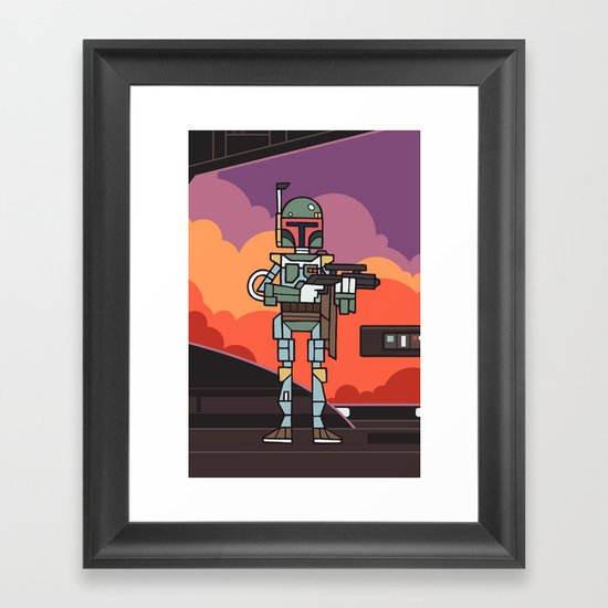 EP5 : Boba Fett Framed Art Print