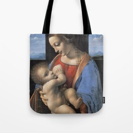 Madonna Litta, Leonardo da Vinci Tote Bag