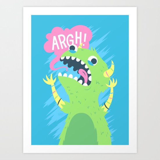 One of Those Days Art Print