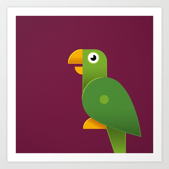 Parrot Art Print
