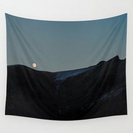 Moonrise over Mt. Bierstadt Wall Tapestry