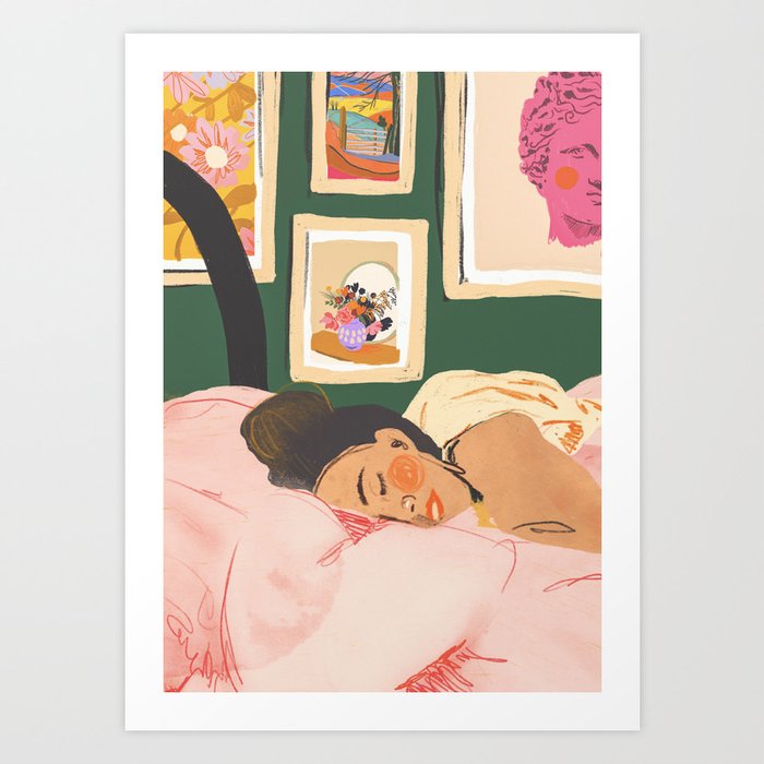 Sleep tight Art Print