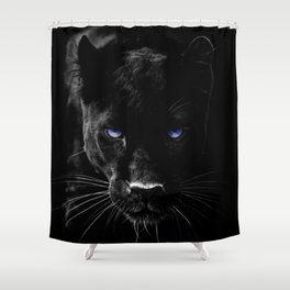 BLACK PANTHER Shower Curtain