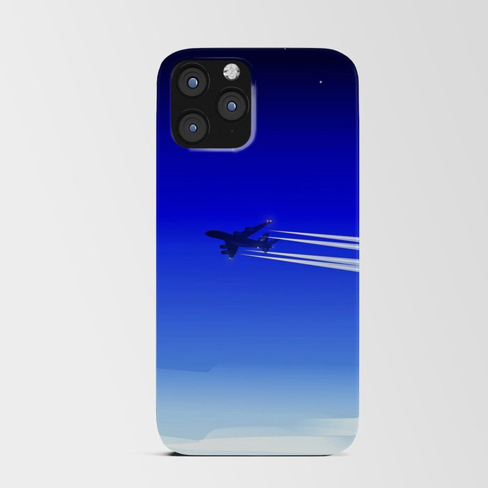 A Jet Heading Home. iPhone Card Case