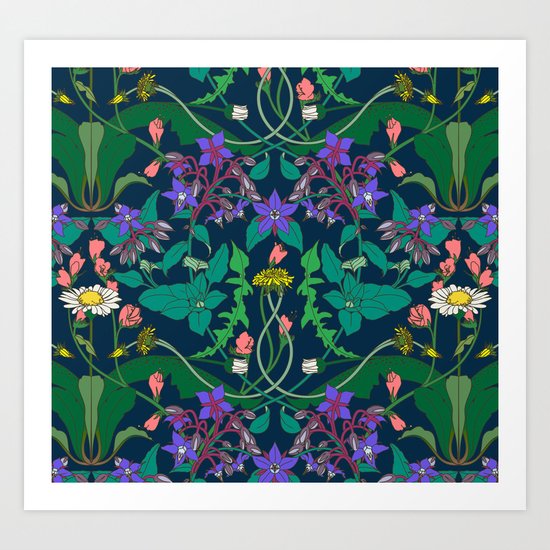 Dandelion Art Print
