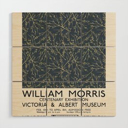 Art Exhibition Willow pattern (1874) William Morris Wood Wall Art