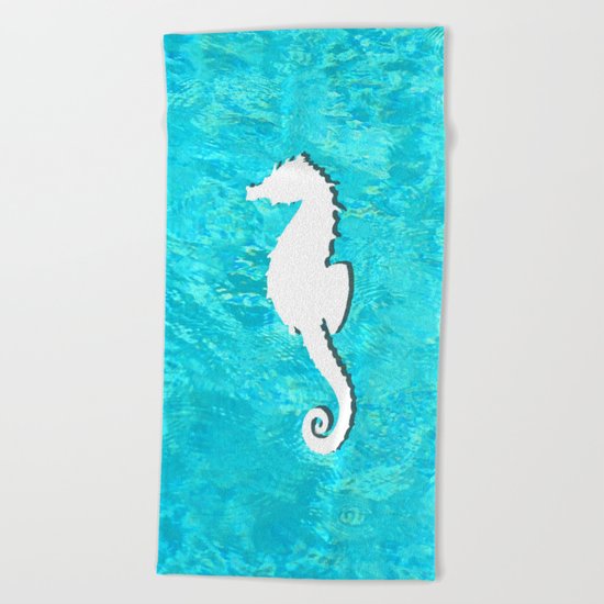 Seahorse Beach Towel