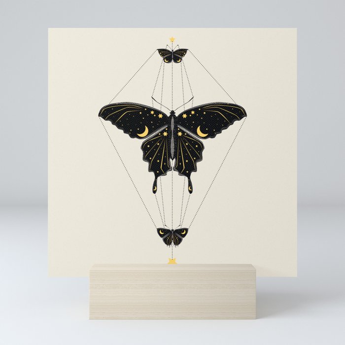 Butterfly Universe Mini Art Print