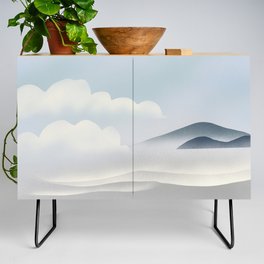 Cloud and waves Credenza