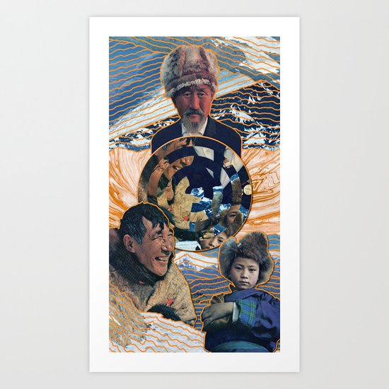 Ice Buddies Art Print