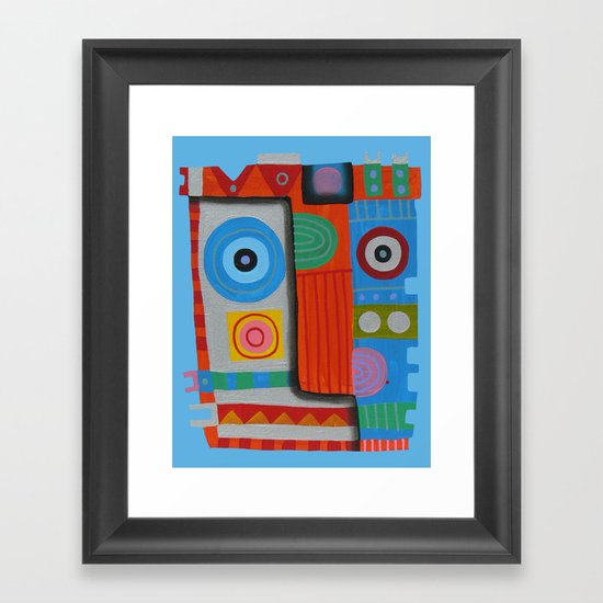 Your self portrait Framed Art Print