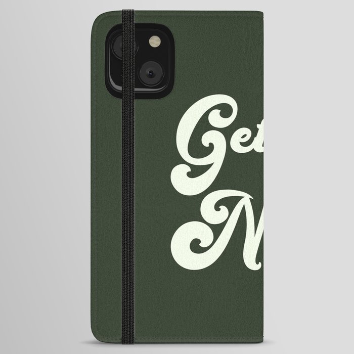 Get Naked in Green iPhone Wallet Case