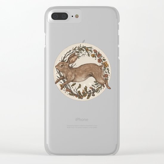 Rabbit Clear iPhone Case