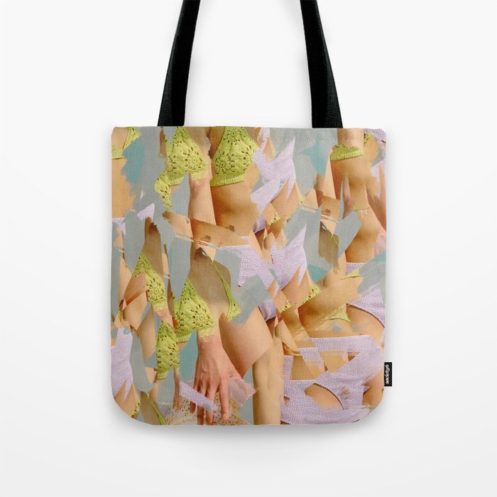 Abstract Girl  Tote Bag