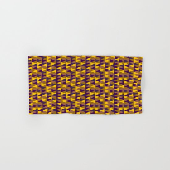 Funky Triangles Hand & Bath Towel