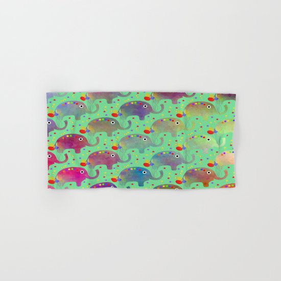 Elephant Celebration Hand & Bath Towel