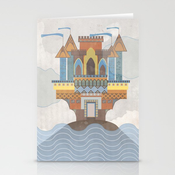 Castle on an Island Stationery Cards