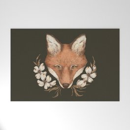 The Fox and Dogwoods Welcome Mat
