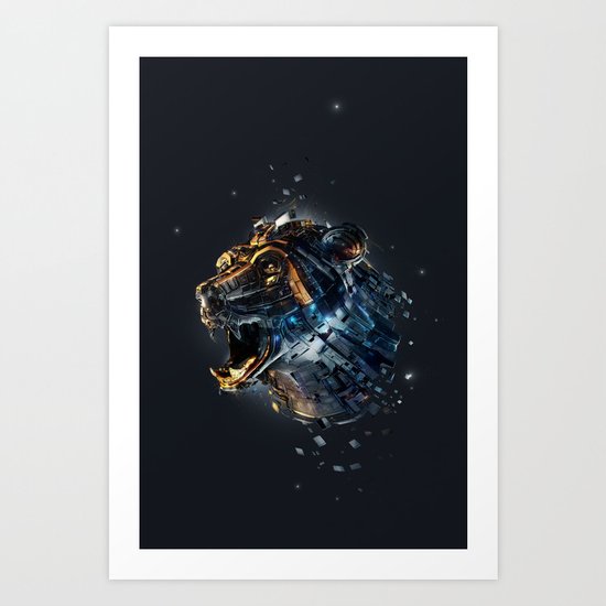 Manimals - Ursa Art Print