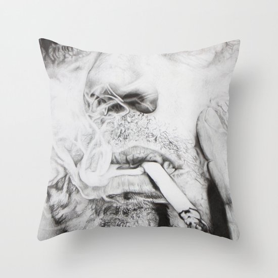 Robert Downey Jr. Throw Pillow