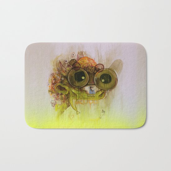 Weedy Playstation Frankenstein Bath Mat
