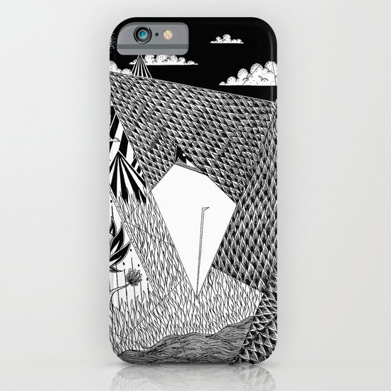 Bird Crossing over the full moon iPhone & iPod Case