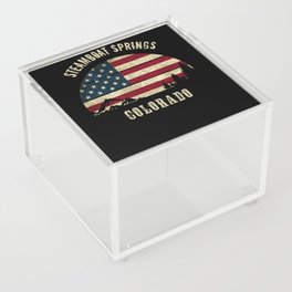Steamboat Springs Colorado Acrylic Box