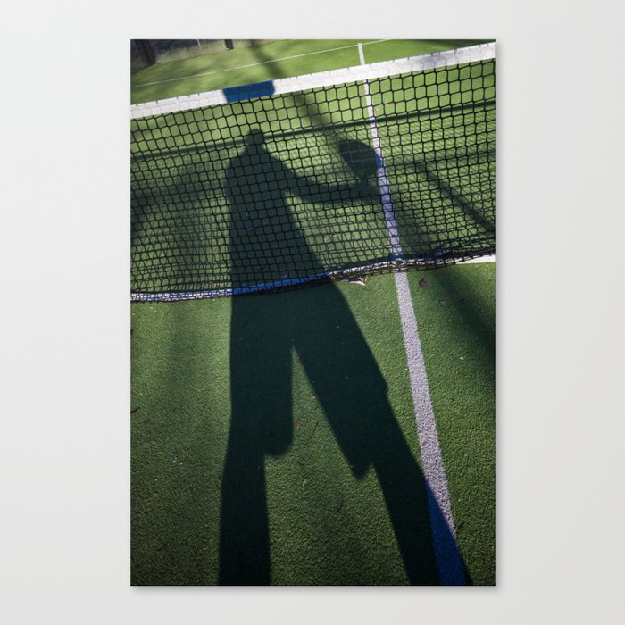 Paddle tennis Canvas Print