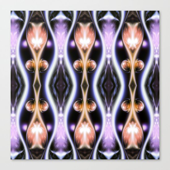 Space Blossoms Canvas Print