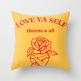 Love Ya Self Throw Pillow