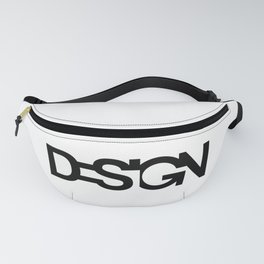 Typo Design word Fanny Pack