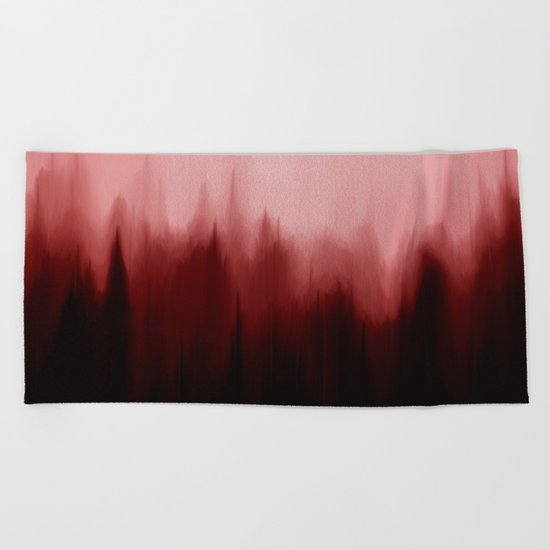 Blood Pines Beach Towel