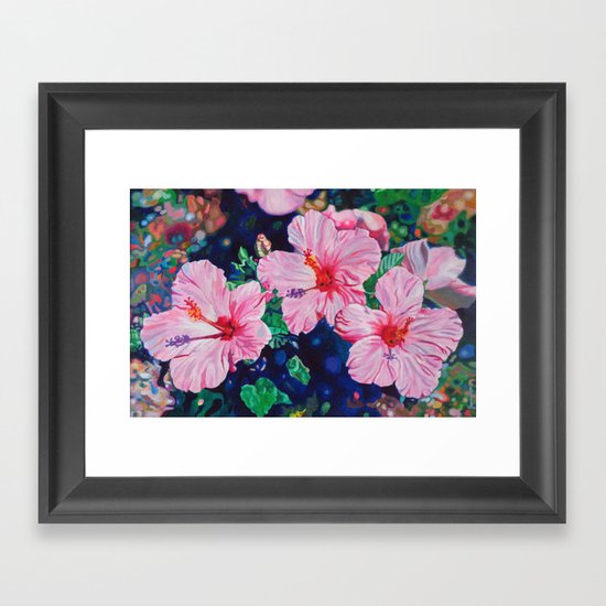 Hibiscus Framed Art Print