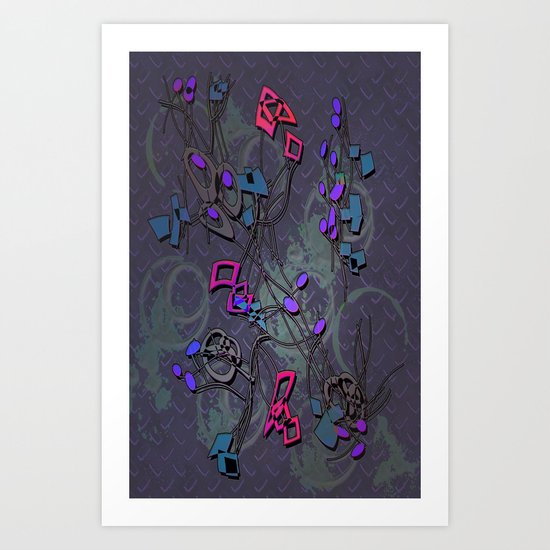 Geometric design3 Art Print