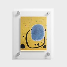 Joan Miro The Gold Of The Azure Floating Acrylic Print