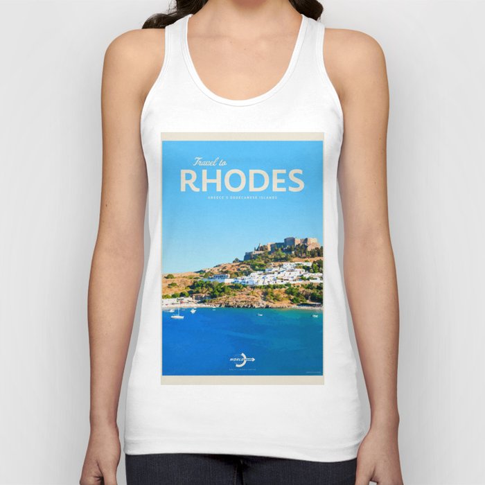 Travel to Rhodes Tank Top
