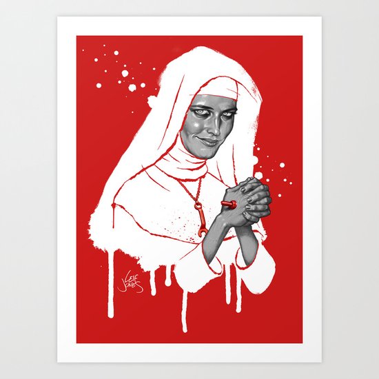 Eva Green Art Print