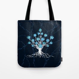 Isadore Kennesi - The GlitterMist Tree Tote Bag