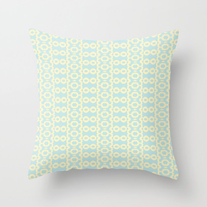 Abstract Fascade Pattern Artwork 03 Color 5 Throw Pillow